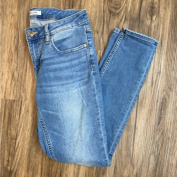 Vigoss Thompson Tomboy Mid Rise Distressed Jean size 27 - Picture 9 of 10